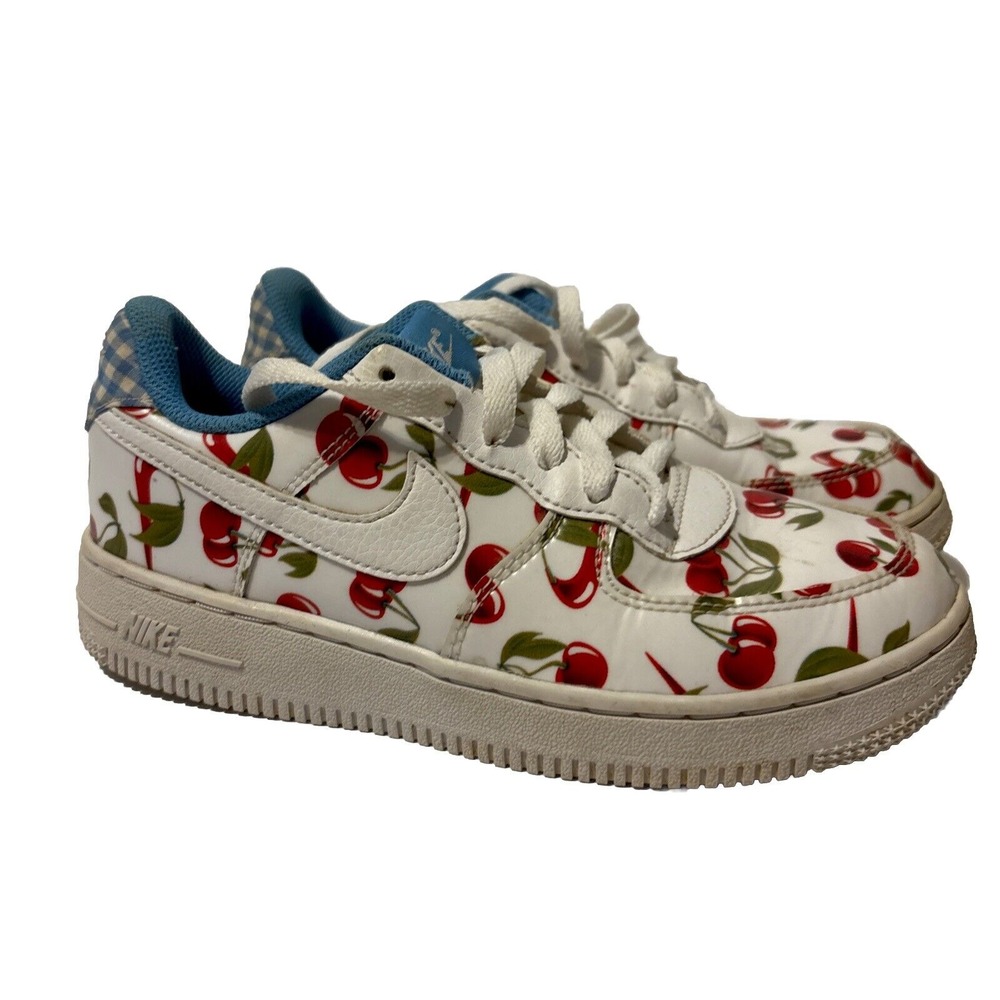EUC Nike Air Force Cherry Picnic Shoe Kids 2Y